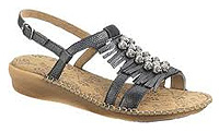 Hush Puppies Laze Sling Black